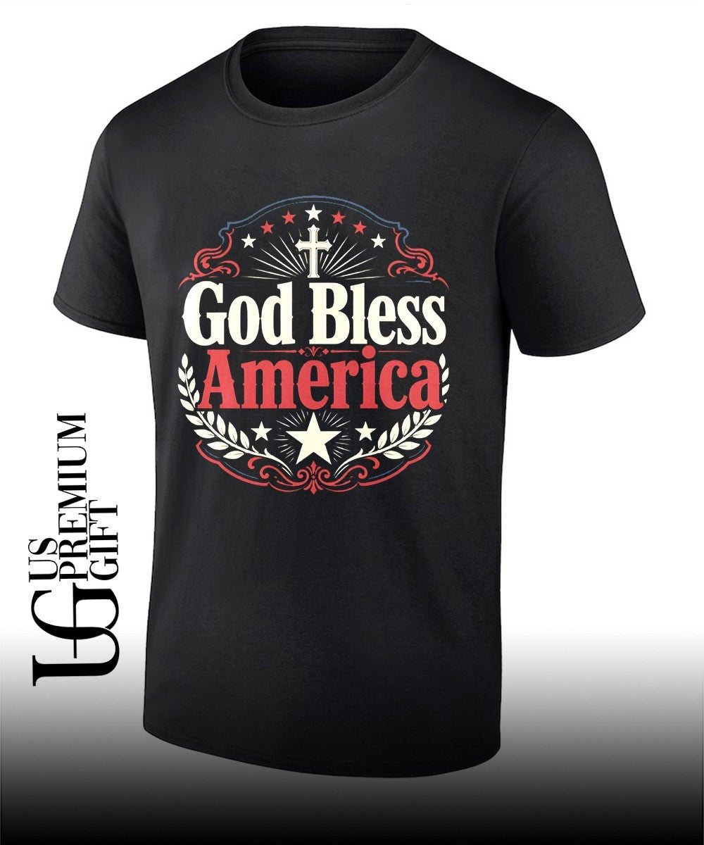 Christianity United States of America God Bless America shirt