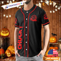 Chucky The Killer Halloween Movie Baseball Jersey