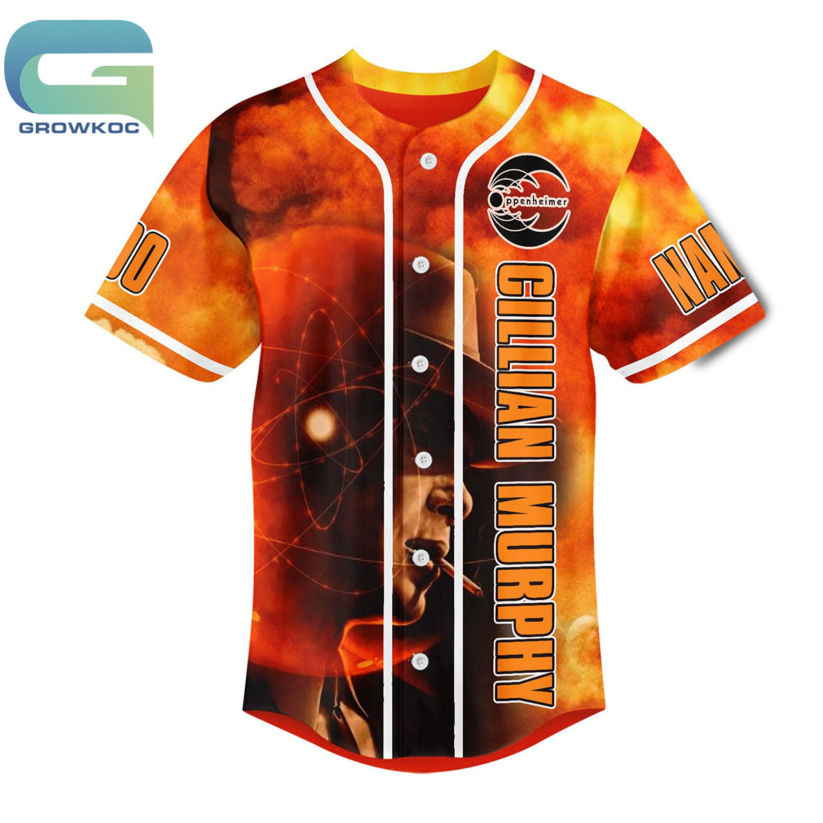 Cillian Murphy Oppenheimer I Am Become Death Personalized Baseball Jersey