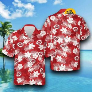 Cincinnati Hawaiian Shirt Baseball Unisex Style, Cincinnati Reds Hawaiian Shirt