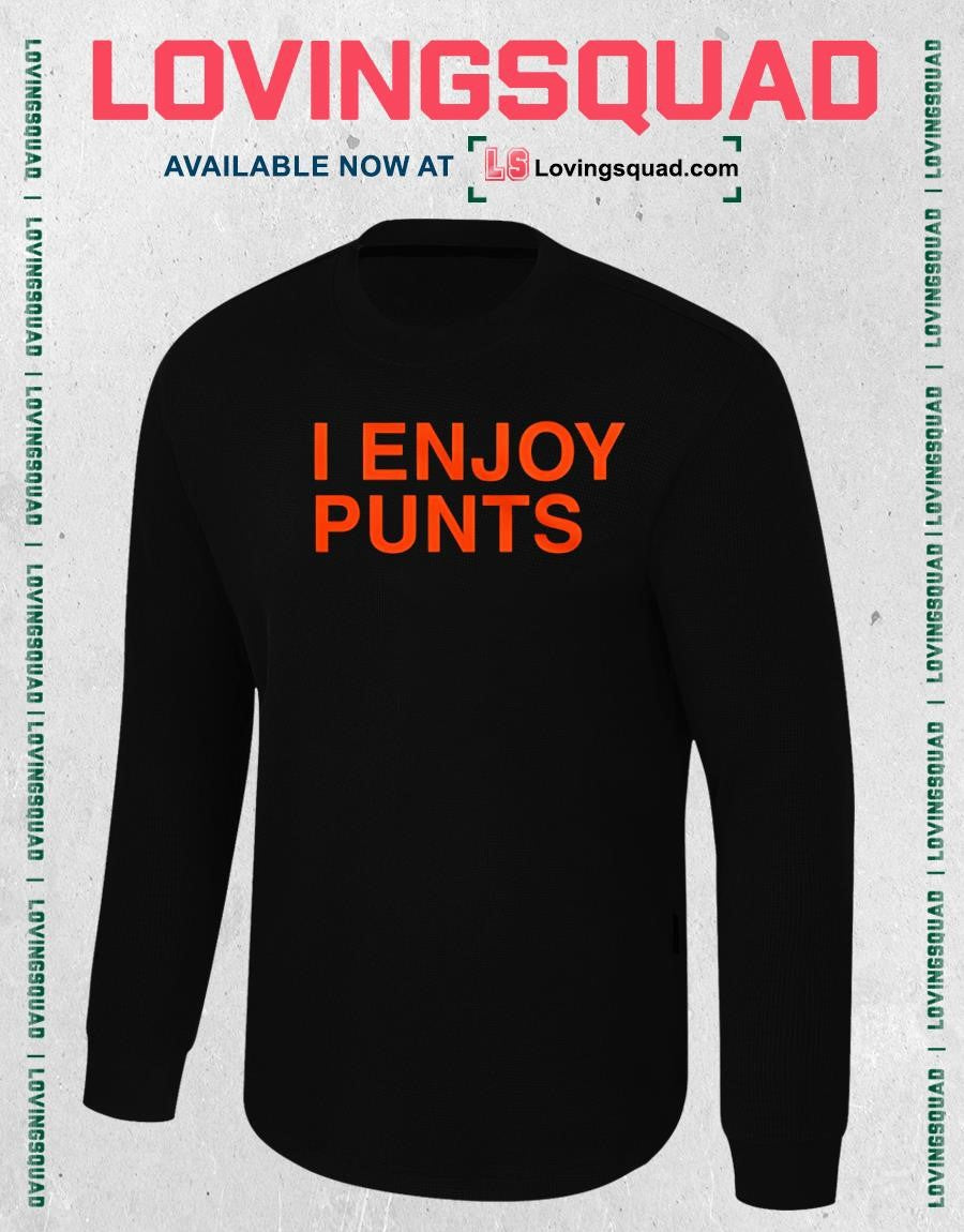 Cincinnati I Enjoy Punts T-shirt