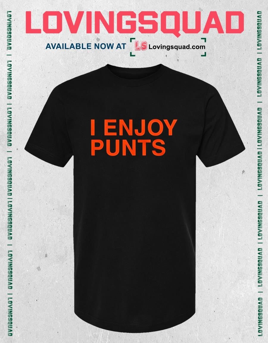Cincinnati I Enjoy Punts T-shirt