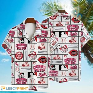 Cincinnati Reds MLB Baseball 2024 Hot Hawaiian Shirt, Cincinnati Reds Hawaiian Shirt