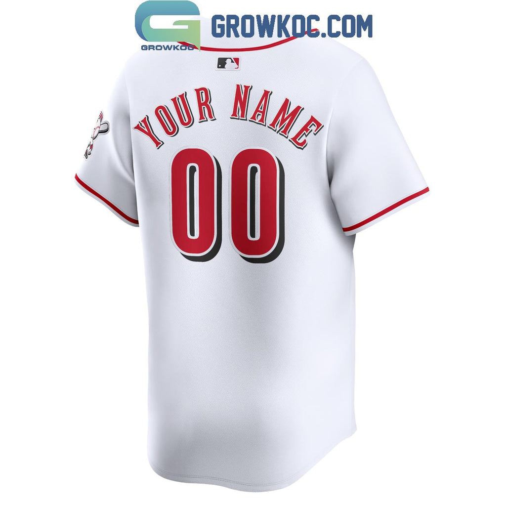 Cincinnati Reds White Home 2024 Forever Fan Personalized Baseball Jersey