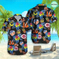 Cincinnati Stingers FC Cincinnati Hawaiian Shirt, Cincinnati Reds Hawaiian Shirt