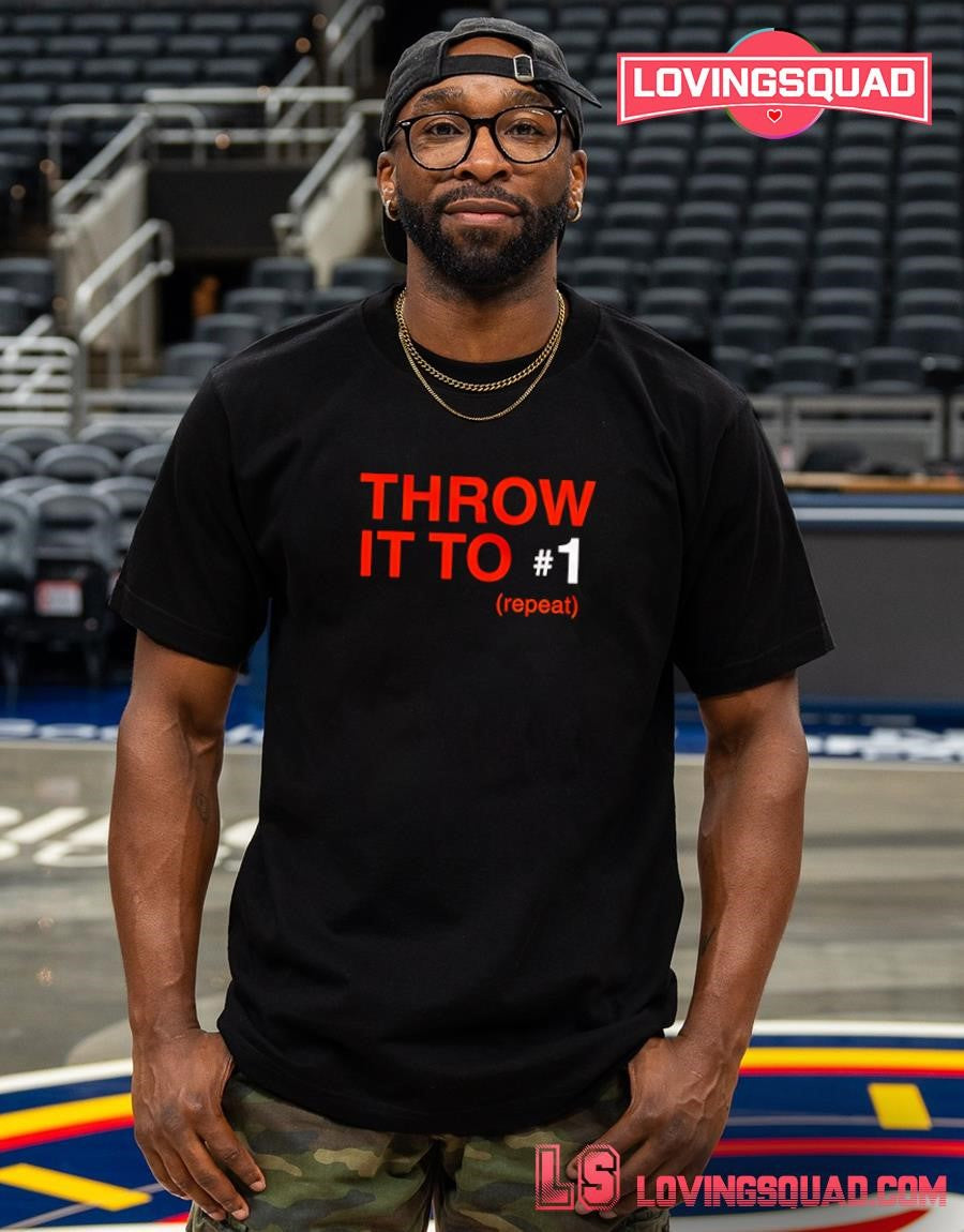 Cincinnati Throw it to 1 Repeat T-shirt