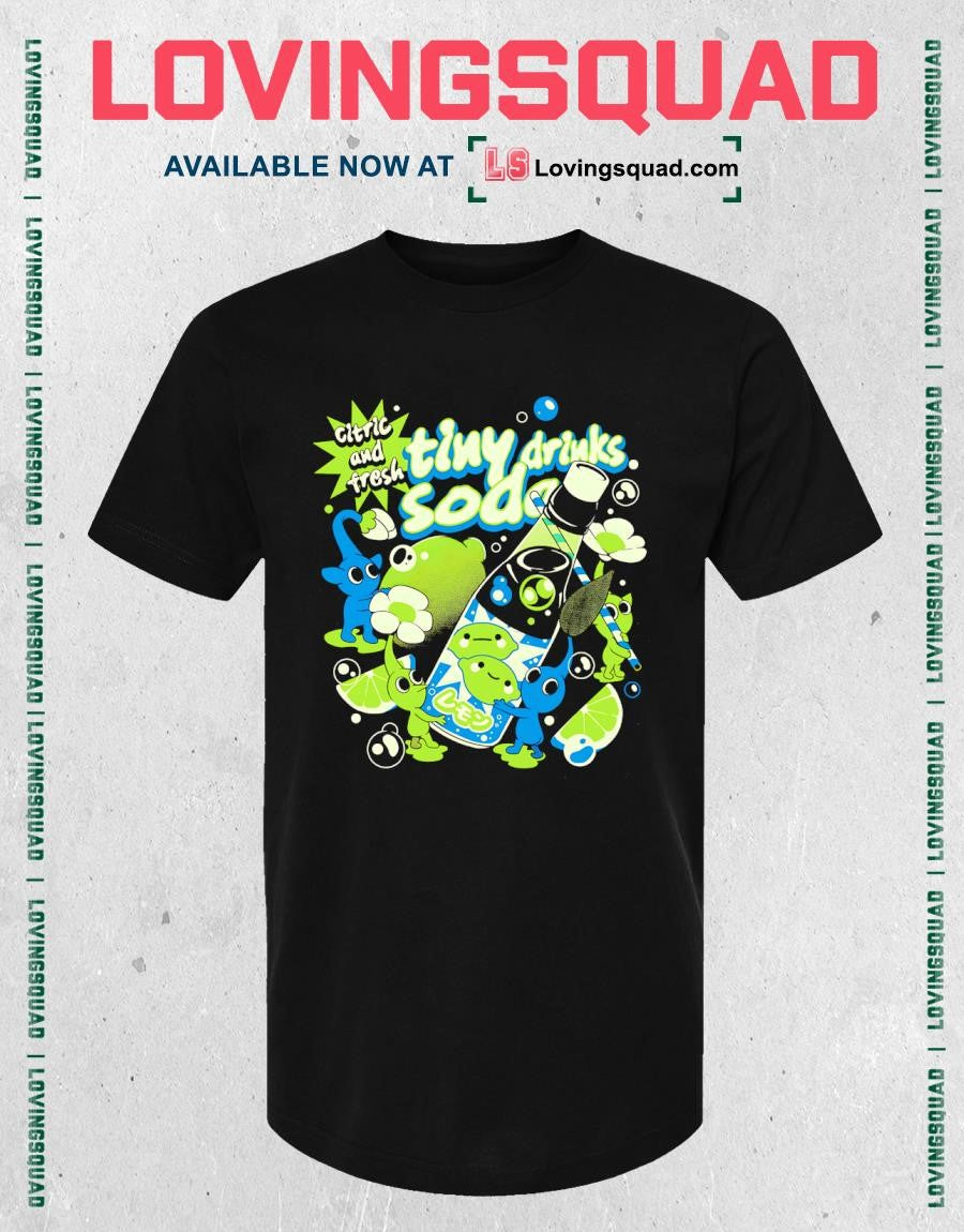 Citric and Fresh Tiny Drinks Soda T-shirt