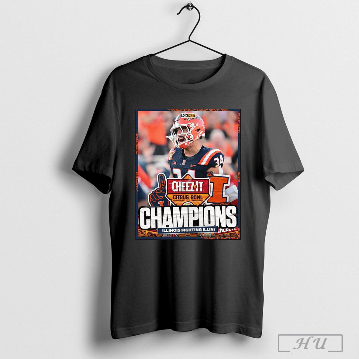 Citrus Bowl Illinois Fighting Illini Win South Carolina Gamecocks Champions Poster T-Shirts, Hoodie, Sweatshirt