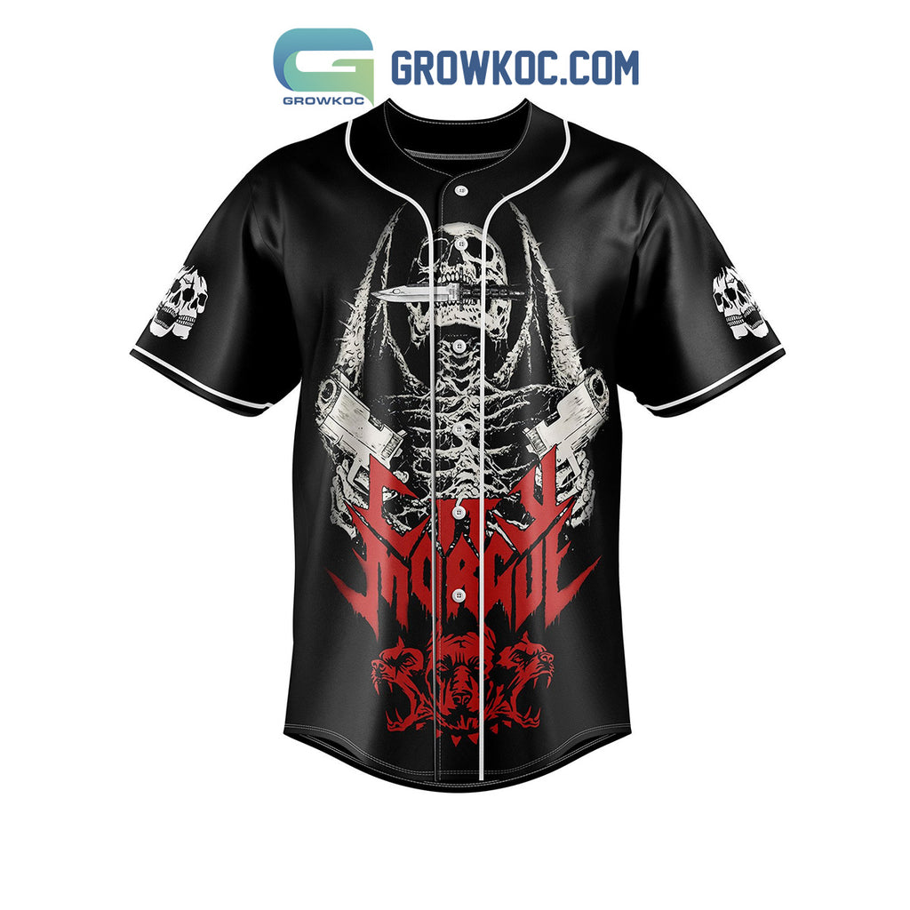 City Morgue My Bloody America Baseball Jersey