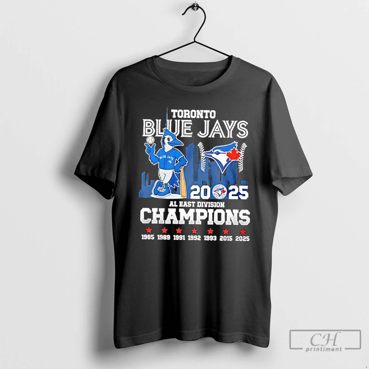 Classic 2025 Toronto Blue Jays Al East Division Champions 7x Times Skyline T Shirts Hoodie, Sweatshirt | InkRitualCo.com