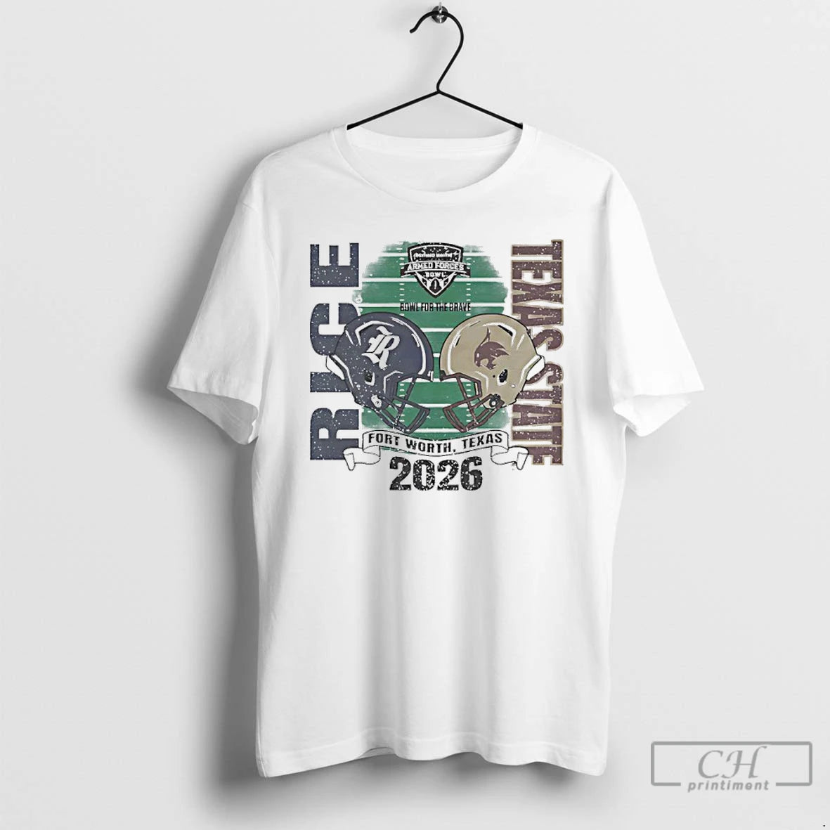 Classic 2026 Armed Forces Bowl Rice Owls Vs Texas State Bobcats Helmets T Shirts Sweater Hoodie, Sweatshirt | InkRitualCo.com