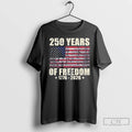 Classic 250 Years Of Freedom 1776 2026 T Shirts Hoodie, Sweatshirt | InkRitualCo.com