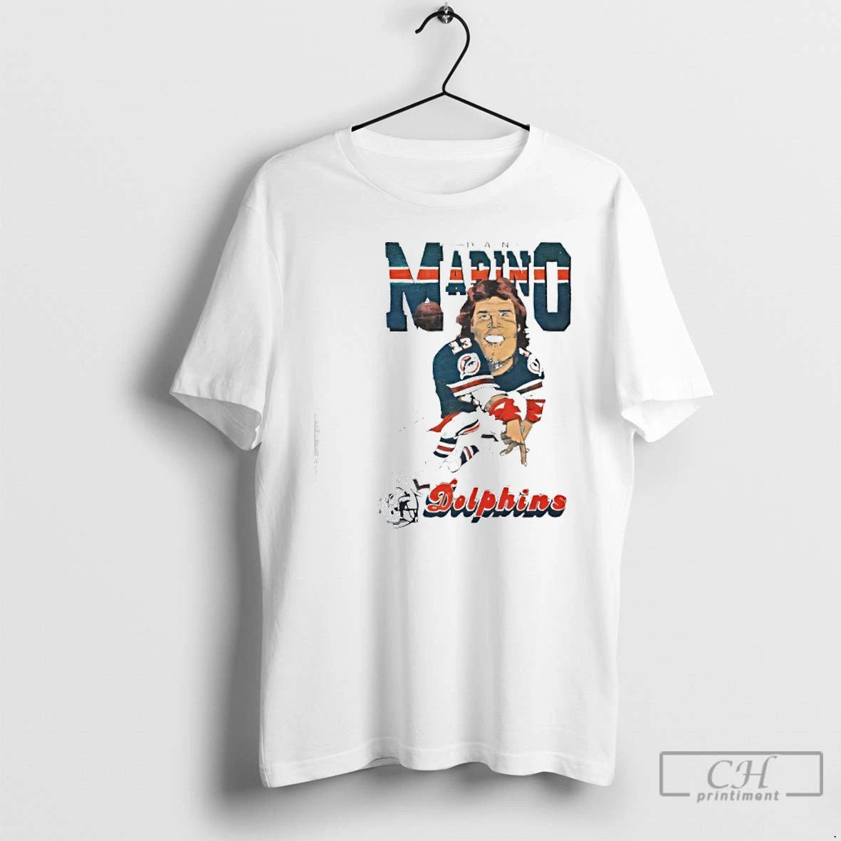 Classic 80s Miami Dolphins Dan Marino Caricature T-Shirts, Hoodie, Sweatshirt | InkRitualCo.com