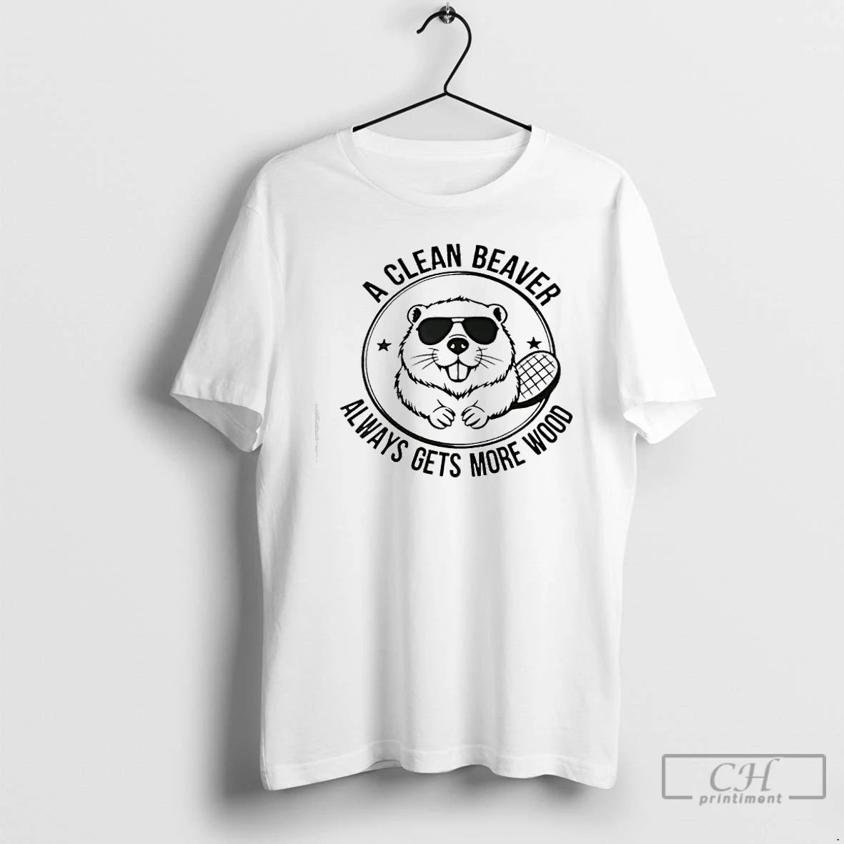 Classic A Clean Beaver Always Gets More Wood T-Shirts, Hoodie, Sweatshirt | InkRitualCo.com