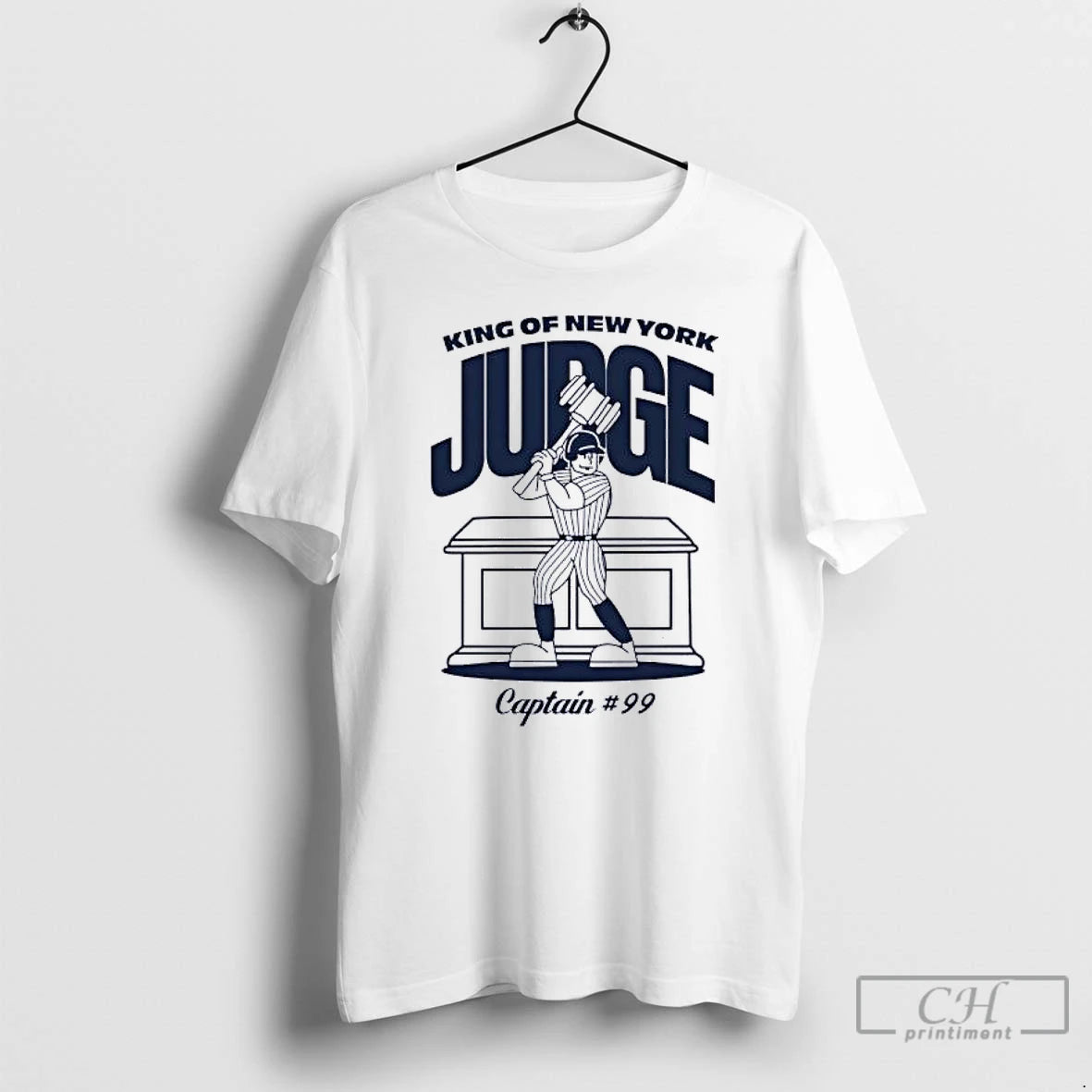 Classic Aaron Judge King Of New York Yankees Captain 99 Baseball T-Shirts, Hoodie, Sweatshirt | InkRitualCo.com