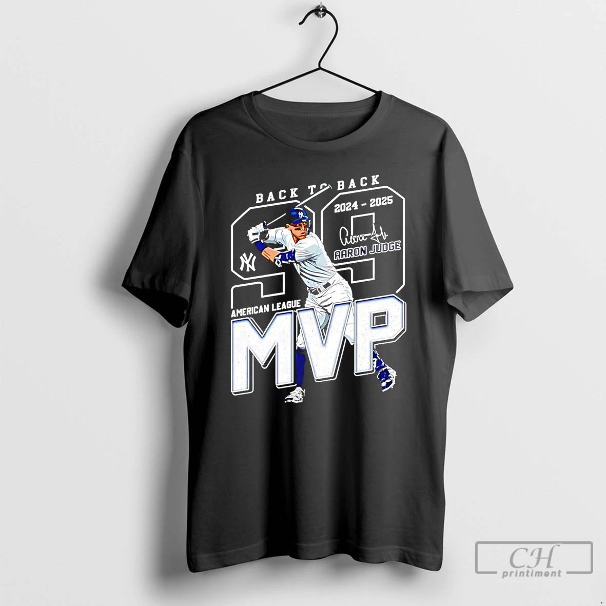 Classic Aaron Judge Back To Back 2024 25 American League Mvp T-Shirts, Hoodie, Sweatshirt | InkRitualCo.com