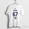Classic Aiden 67 Back To Back Champs World Champions T-Shirts, Hoodie, Sweatshirt | InkRitualCo.com