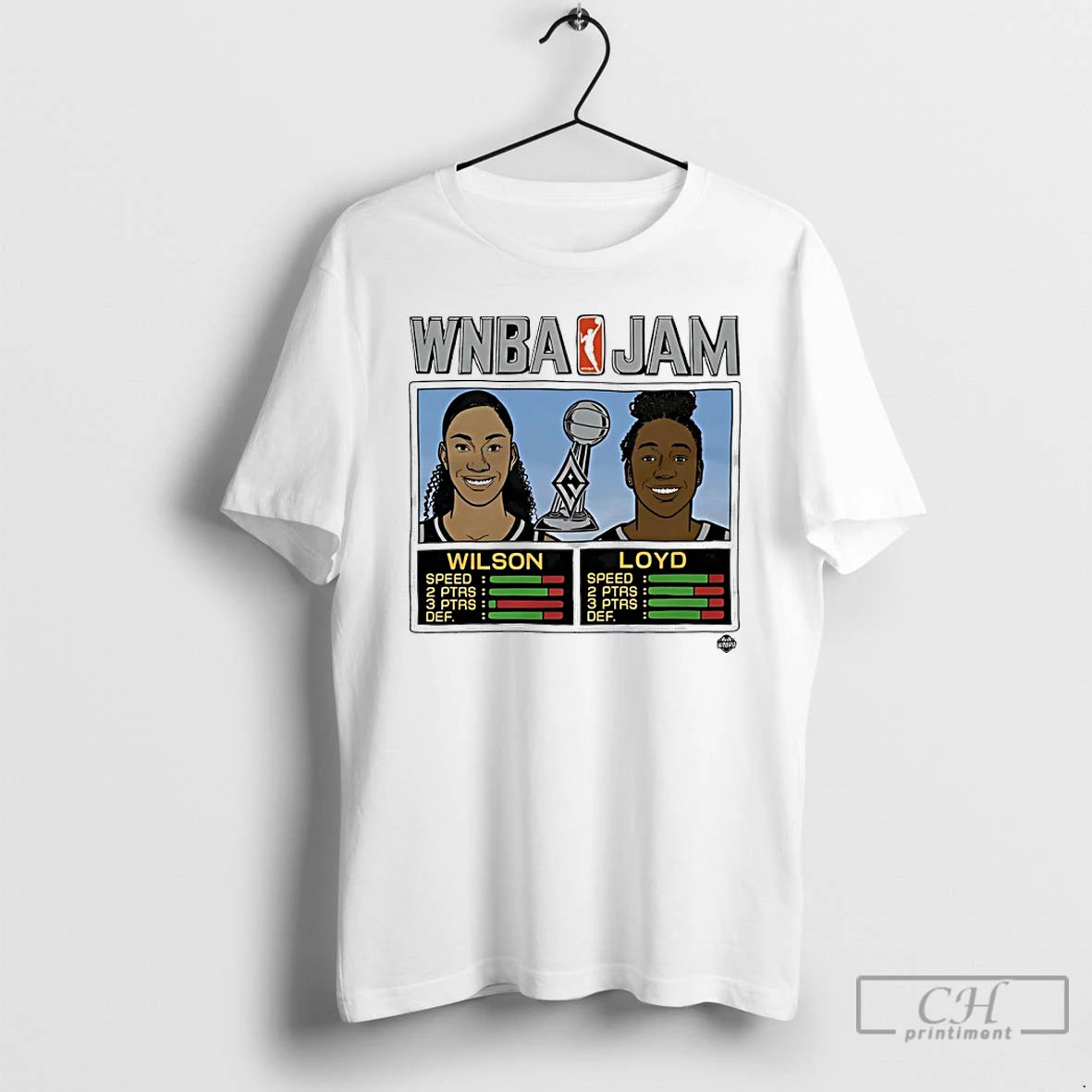 Classic Aja Wilson And Jewell Loyd Las Vegas Aces Wnba Jam 2025 Champs T Shirts Hoodie, Sweatshirt | InkRitualCo.com