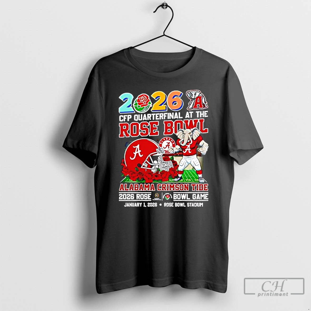 Classic Alabama Rose Bowl 2026 Cfp Quaterfinal T-Shirts, Hoodie, Sweatshirt | InkRitualCo.com