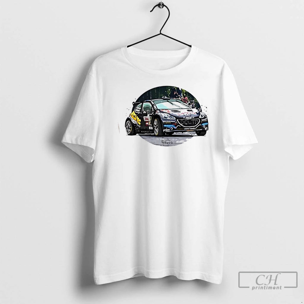 Classic Alexandre Camachos Peugeot 208 R5 T-Shirts, Hoodie, Sweatshirt | InkRitualCo.com