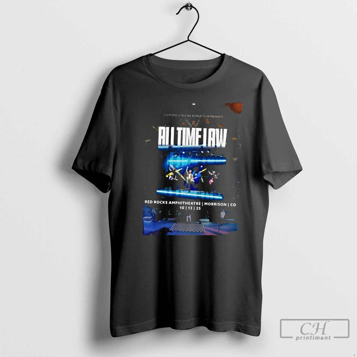 Classic All Time Low Red Rocks Amphitheatre Show On Oct 12 2025 T Shirts Hoodie, Sweatshirt | InkRitualCo.com