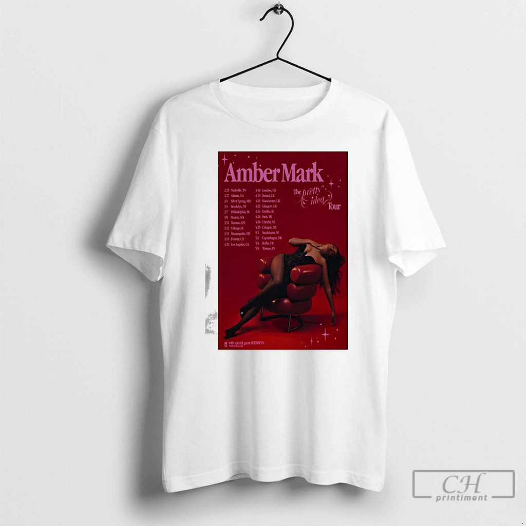 Classic Amber Mark The Pretty Idea Tour 2026 T Shirts Hoodie, Sweatshirt | InkRitualCo.com