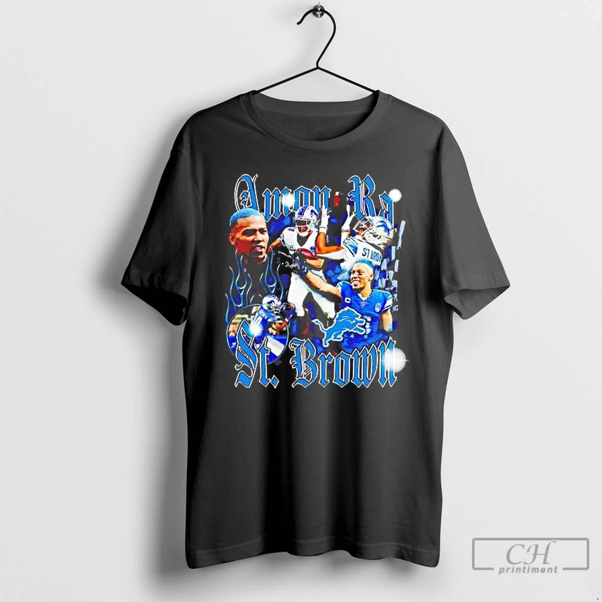 Classic Amon Ra St Brown Detroit Lions Notorious T-Shirts, Hoodie, Sweatshirt | InkRitualCo.com