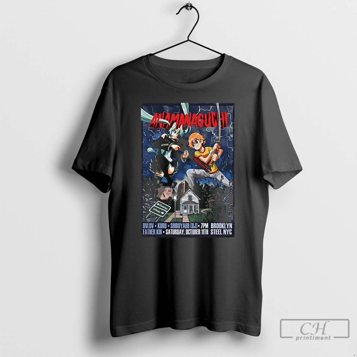 Classic Anamanaguchi October 11 2025 Brooklyn New York Long Sleve T Shirts Hoodie, Sweatshirt | InkRitualCo.com