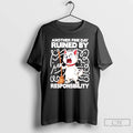 Classic Angry Cat With Broom Another Fine Day Ruined By Responsibility T Shirts Hoodie, Sweatshirt | InkRitualCo.com