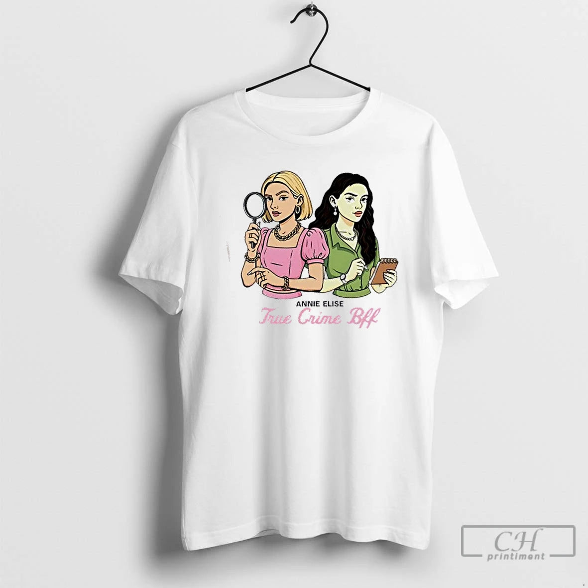 Classic Annie Elise True Crime Bff Cartoon T Shirts Hoodie, Sweatshirt | InkRitualCo.com