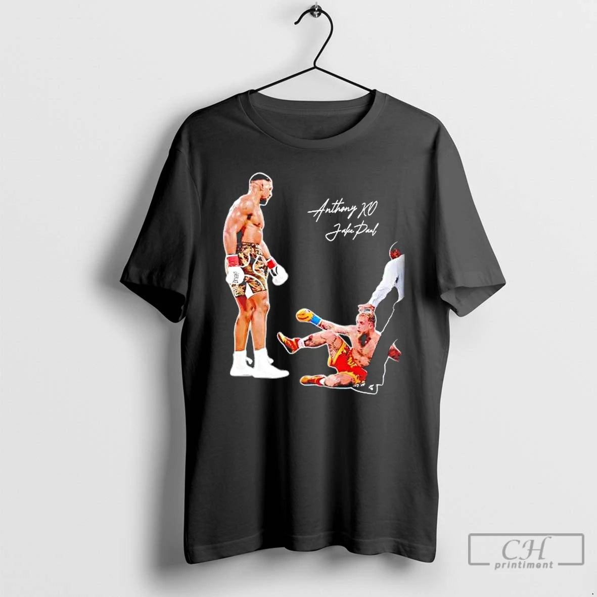 Classic Anthony Joshua Knockout Jake Paul T-Shirts, Hoodie, Sweatshirt | InkRitualCo.com