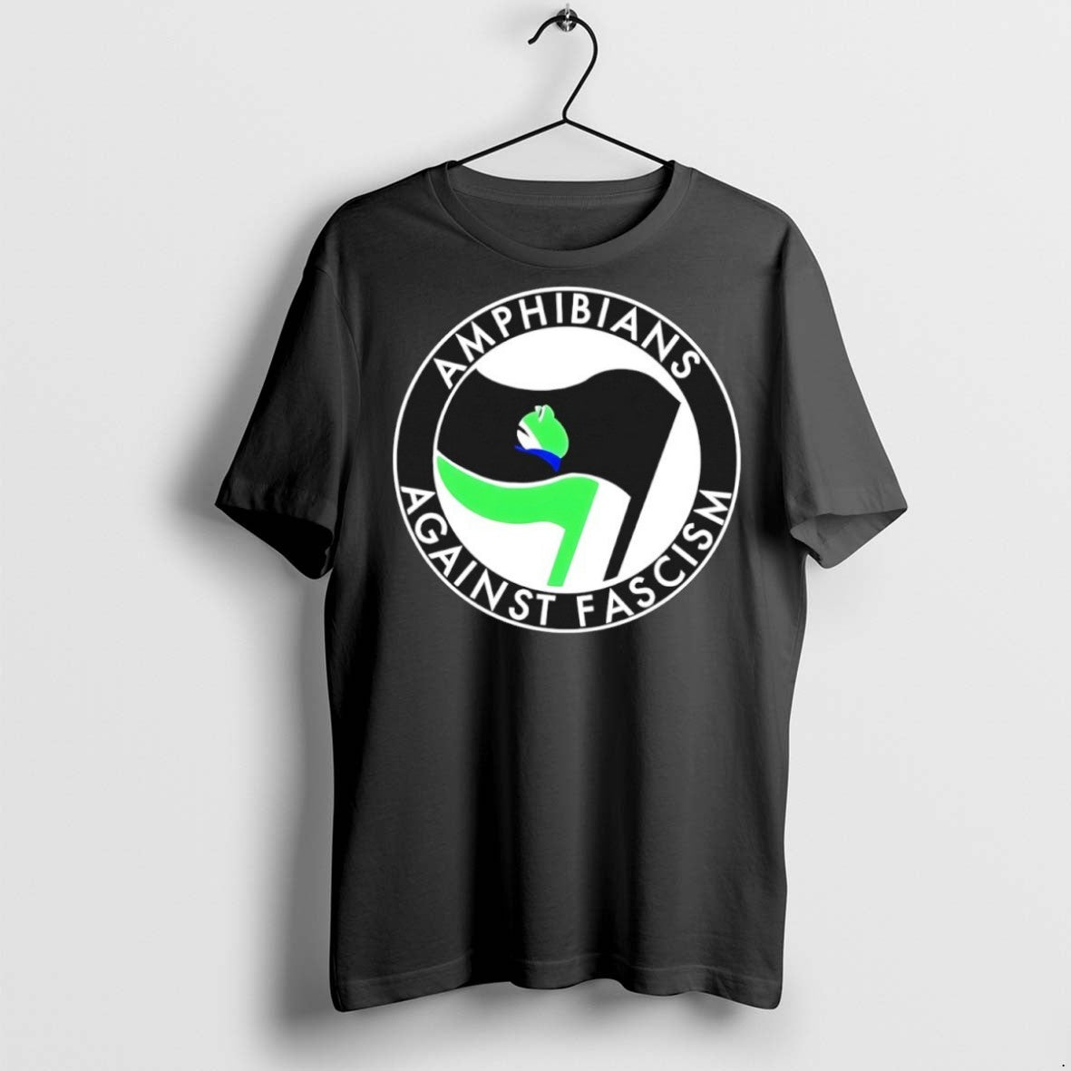 Classic Antifa Amphibians Against Fascism Portland Frog Logo T Shirts Hoodie, Sweatshirt | InkRitualCo.com