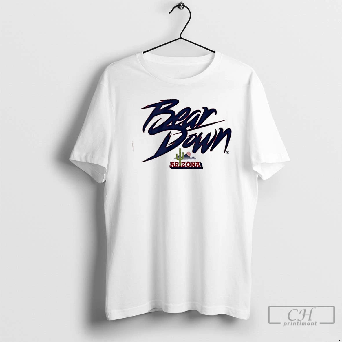 Classic Arizona Wildcats Bear Down Vintage Cactus Logo T Shirts Hoodie, Sweatshirt | InkRitualCo.com