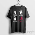 Classic Atlanta Braves Nothing Beats Rock Beats Scissors Paper Beats Rock Scissors Beats Paper T-Shirts, Hoodie, Sweatshirt