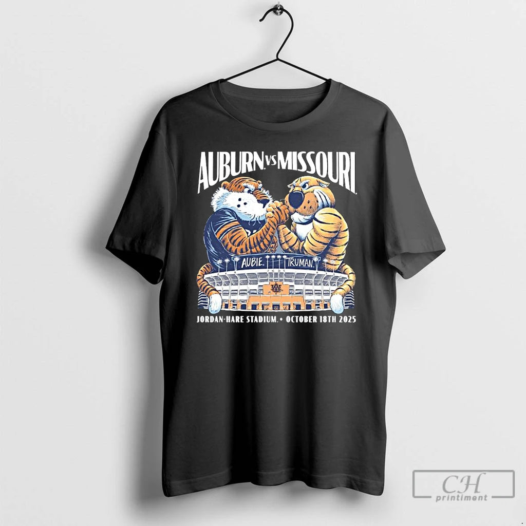 Classic Auburn Vs Missouri 2025 Gameday Mascot T Shirts Hoodie, Sweatshirt | InkRitualCo.com