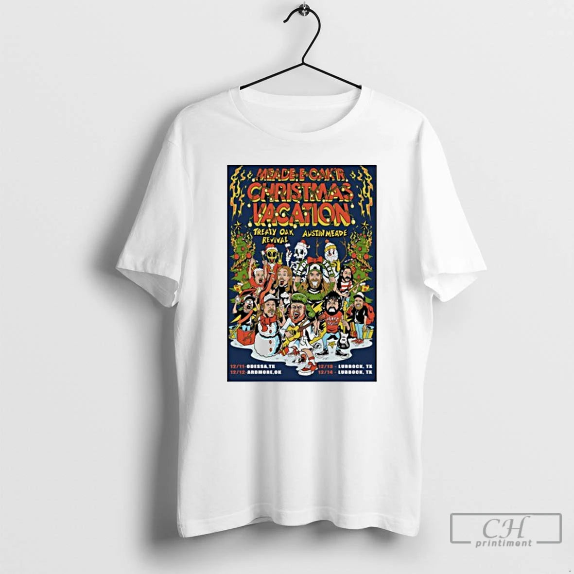 Classic Austin Meade And Treaty Oak Revival Dec 12 2025 Ardmore Ok T Shirts Hoodie, Sweatshirt | InkRitualCo.com