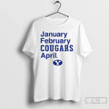 Classic Byu Basketball January February Cougars April T-Shirts, Hoodie, Sweatshirt | InkRitualCo.com
