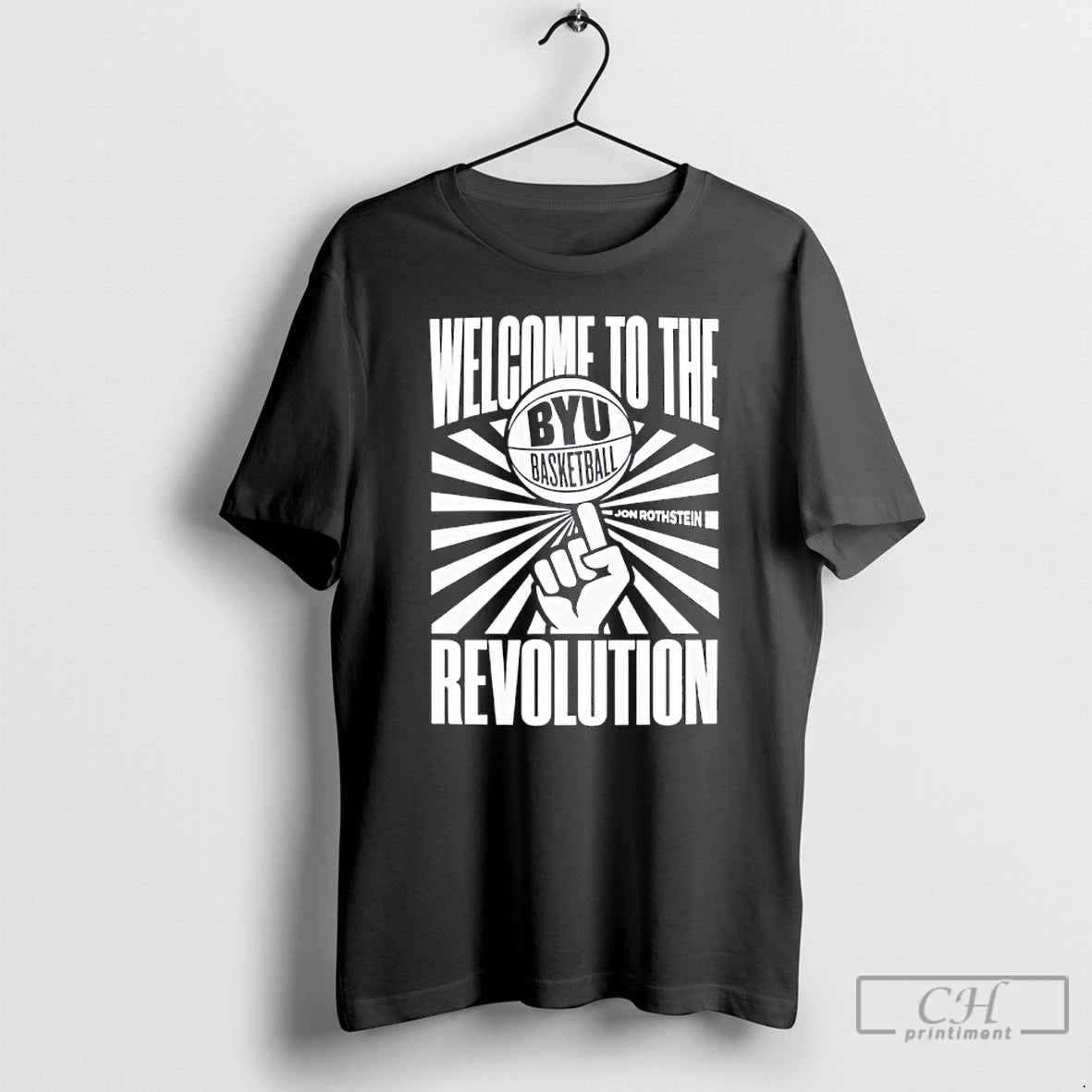 Classic Byu Basketball Welcome To The Revolution Jon Rothstein T-Shirts, Hoodie, Sweatshirt | InkRitualCo.com