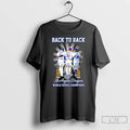 Classic Back To Back Los Angeles Dodgers World Series Champions In 2024 And 2025 T-Shirts, Hoodie, Sweatshirt