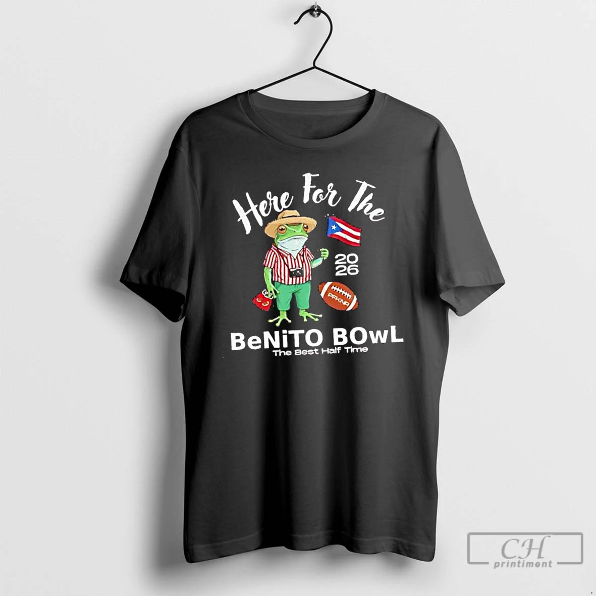 Classic Bad Bunny Here For The Benito Bowl 2026 The Best Half Time T Shirts Hoodie, Sweatshirt | InkRitualCo.com