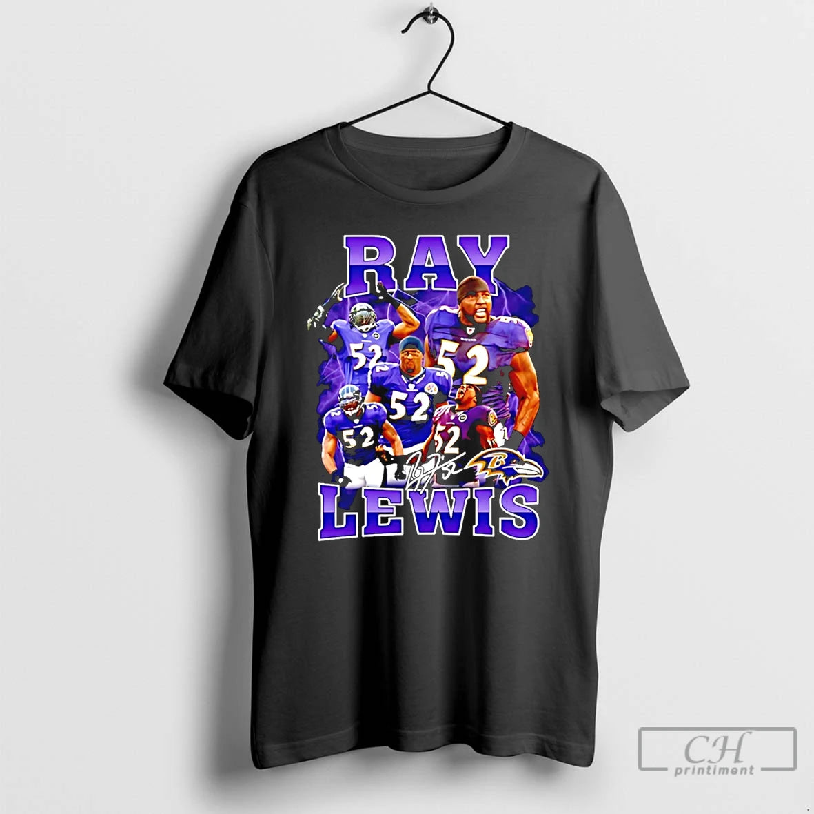 Classic Baltimore Ravens Ray Lewis Picture Collage Signature T Shirts Hoodie, Sweatshirt | InkRitualCo.com