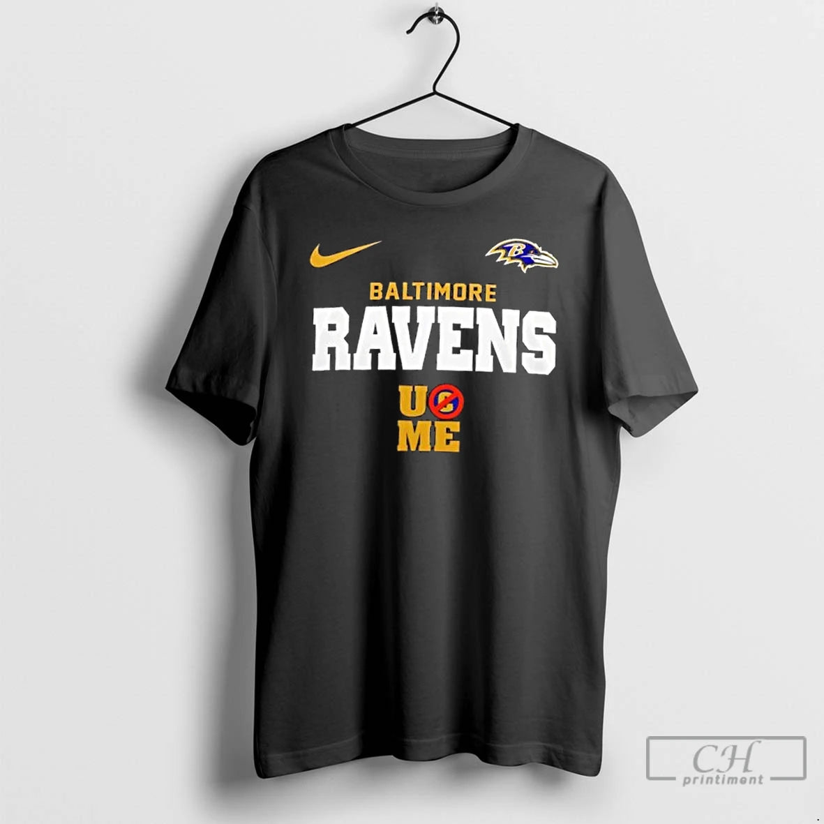 Classic Baltimore Ravens X Ucme John Cena Never Give Up T-Shirts, Hoodie, Sweatshirt | InkRitualCo.com