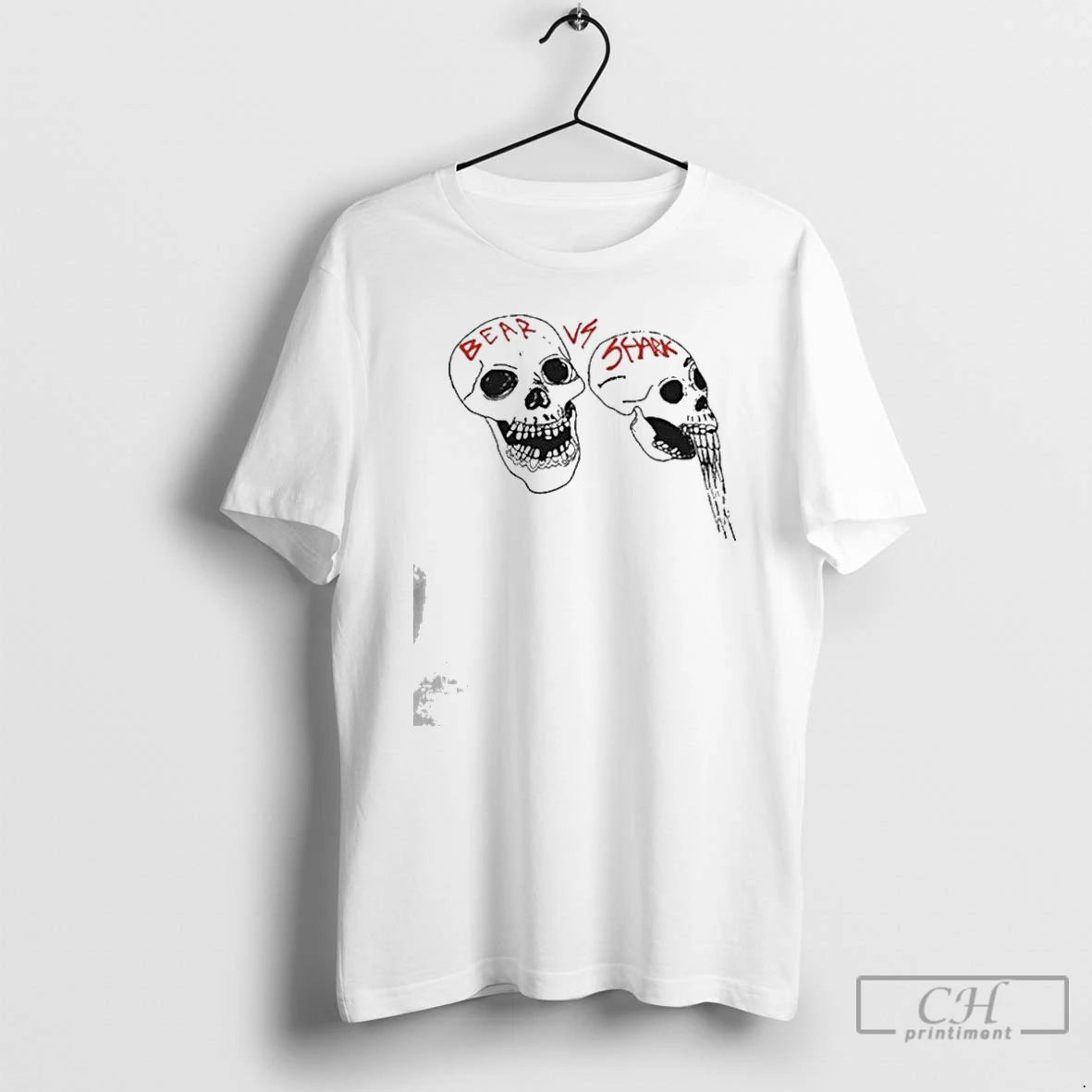 Classic Bearvsshark Skulls Snow Cone T Shirts Hoodie, Sweatshirt | InkRitualCo.com