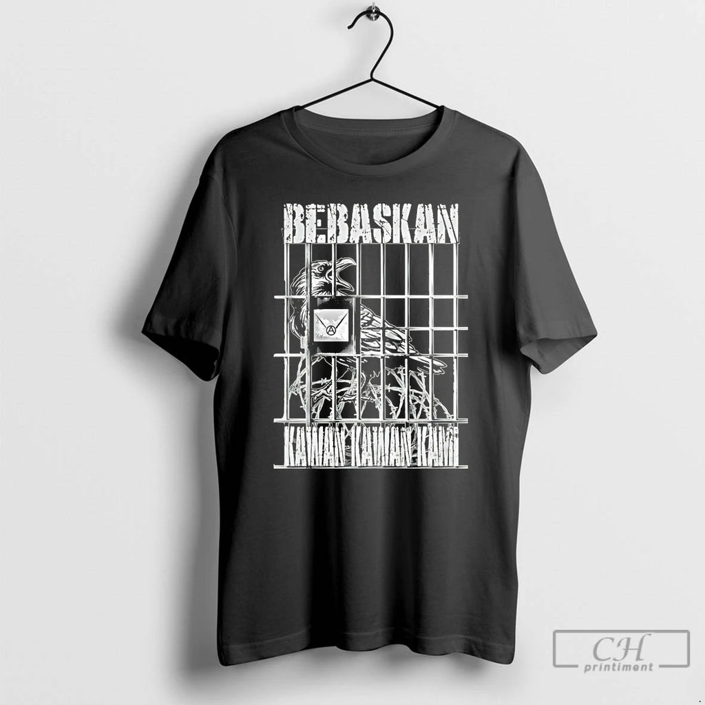 Classic Bebaskan Kawan Kami T Shirts Hoodie, Sweatshirt | InkRitualCo.com