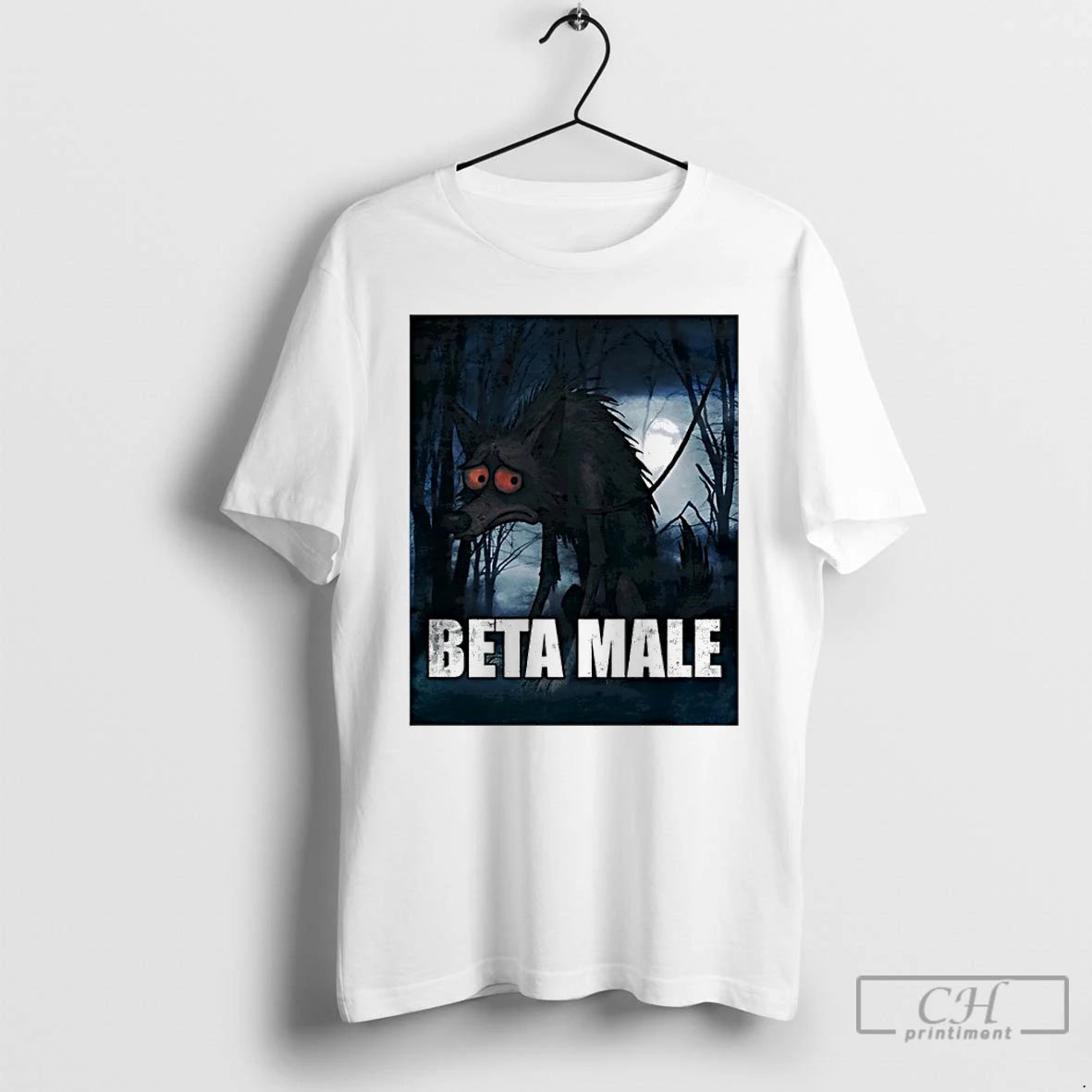 Classic Beta Male Wolf T Shirts Hoodie, Sweatshirt | InkRitualCo.com