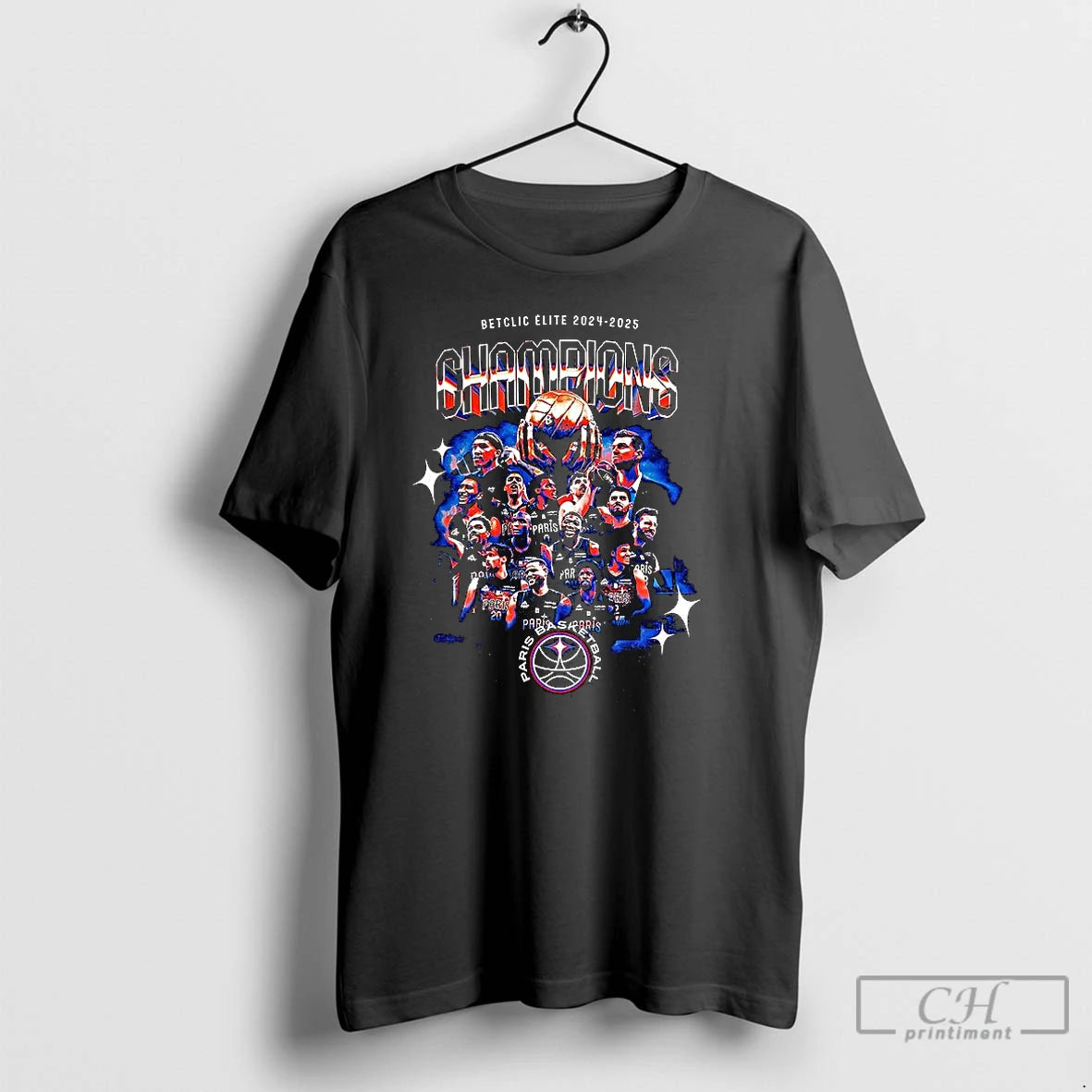 Classic Betclic Elite Paris Basketball 2024 2025 Champions T Shirts Hoodie, Sweatshirt | InkRitualCo.com