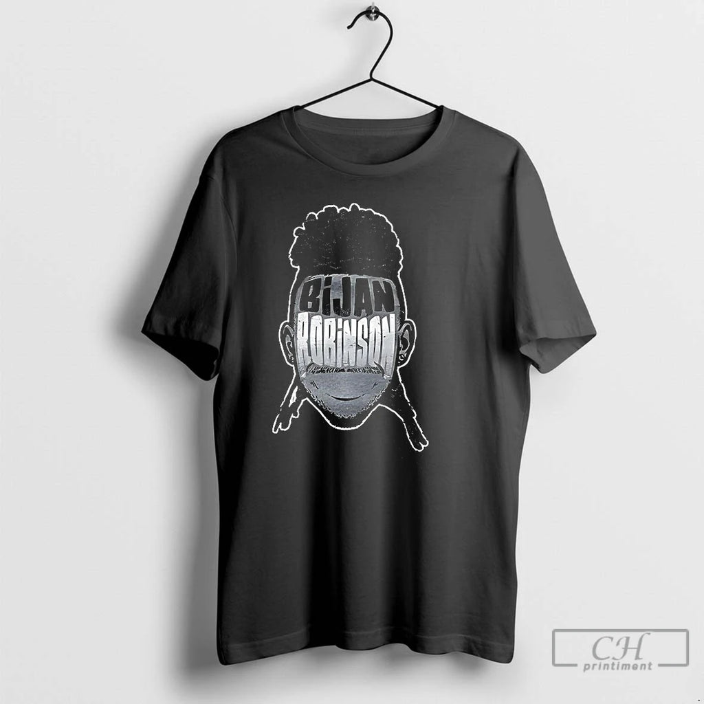 Classic Bijan Robinson Atlanta Falcons Football Big Head Silhouette Player T Shirts Hoodie, Sweatshirt | InkRitualCo.com