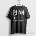 Classic Bijan Robinson Atlanta Falcons Football Grab Number 7 T Shirts Hoodie, Sweatshirt | InkRitualCo.com