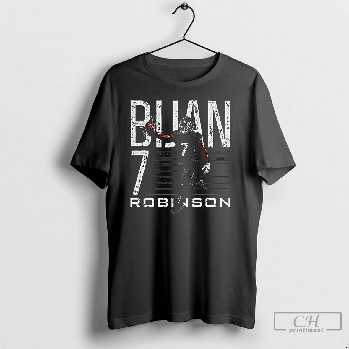 Classic Bijan Robinson Atlanta Falcons Football Grab Number 7 T Shirts Hoodie, Sweatshirt | InkRitualCo.com