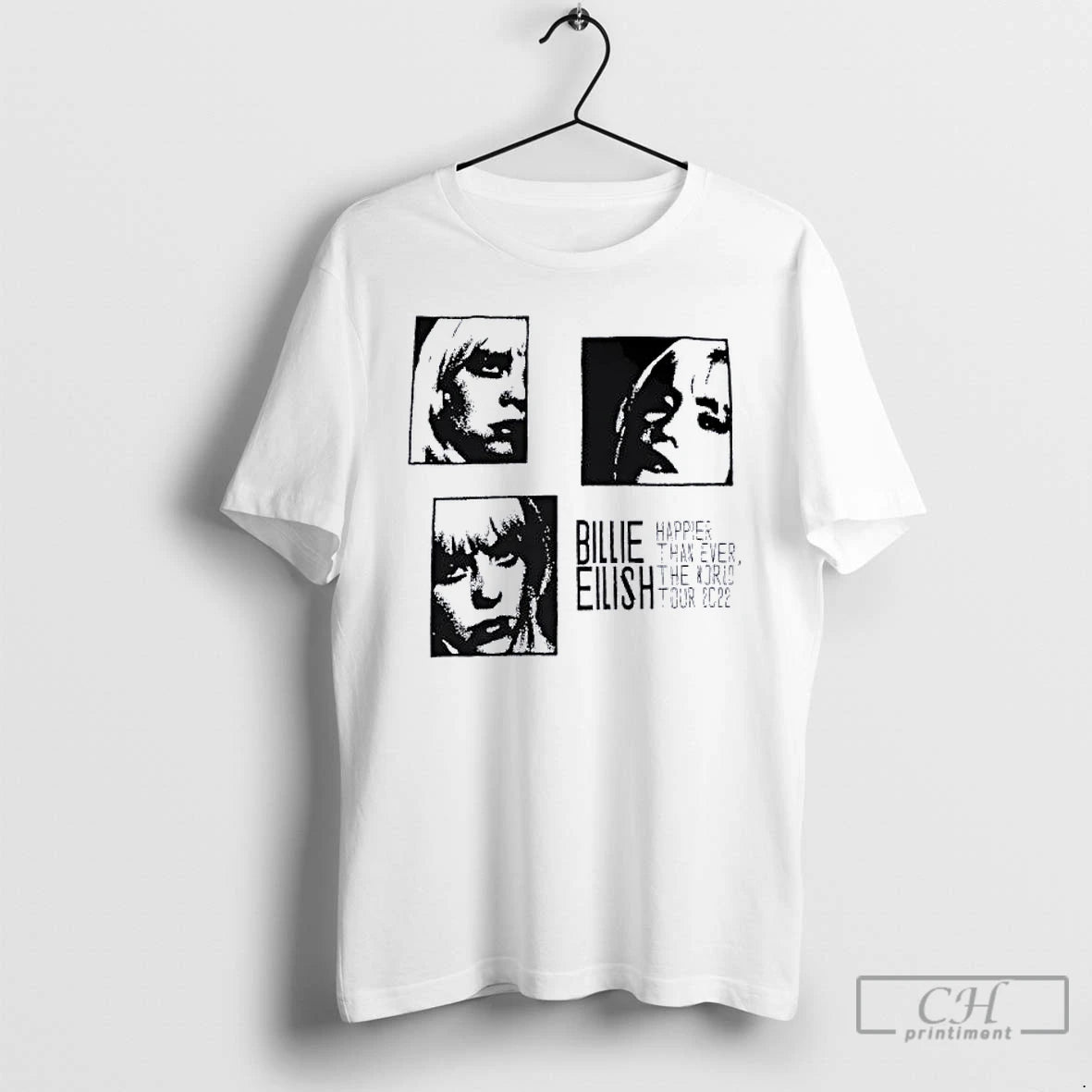 Classic Billie Eilish Happier Than Ever The World Tour 2022 T-Shirts, Hoodie, Sweatshirt | InkRitualCo.com